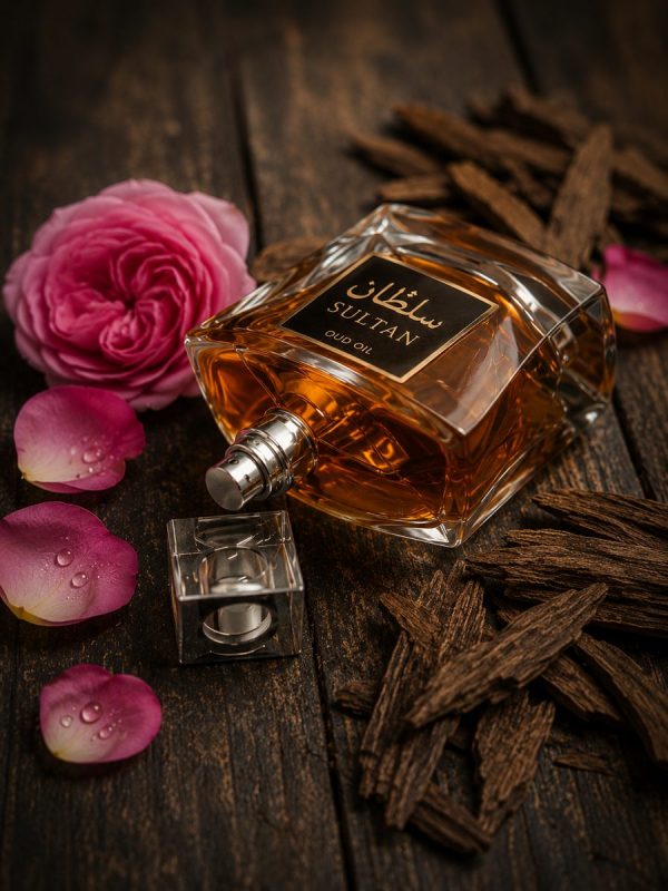 sultan rose taif & cambodian oud oil دهن عود سلطان ممزوج بالورد الطائفي والعود الكمبودي